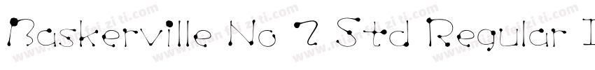 Baskerville No 2 Std Regular Itali字体转换